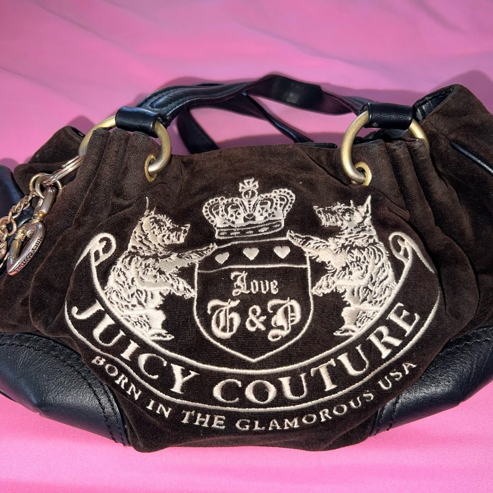 Juicy Couture Vintage Velvet Hobo bag